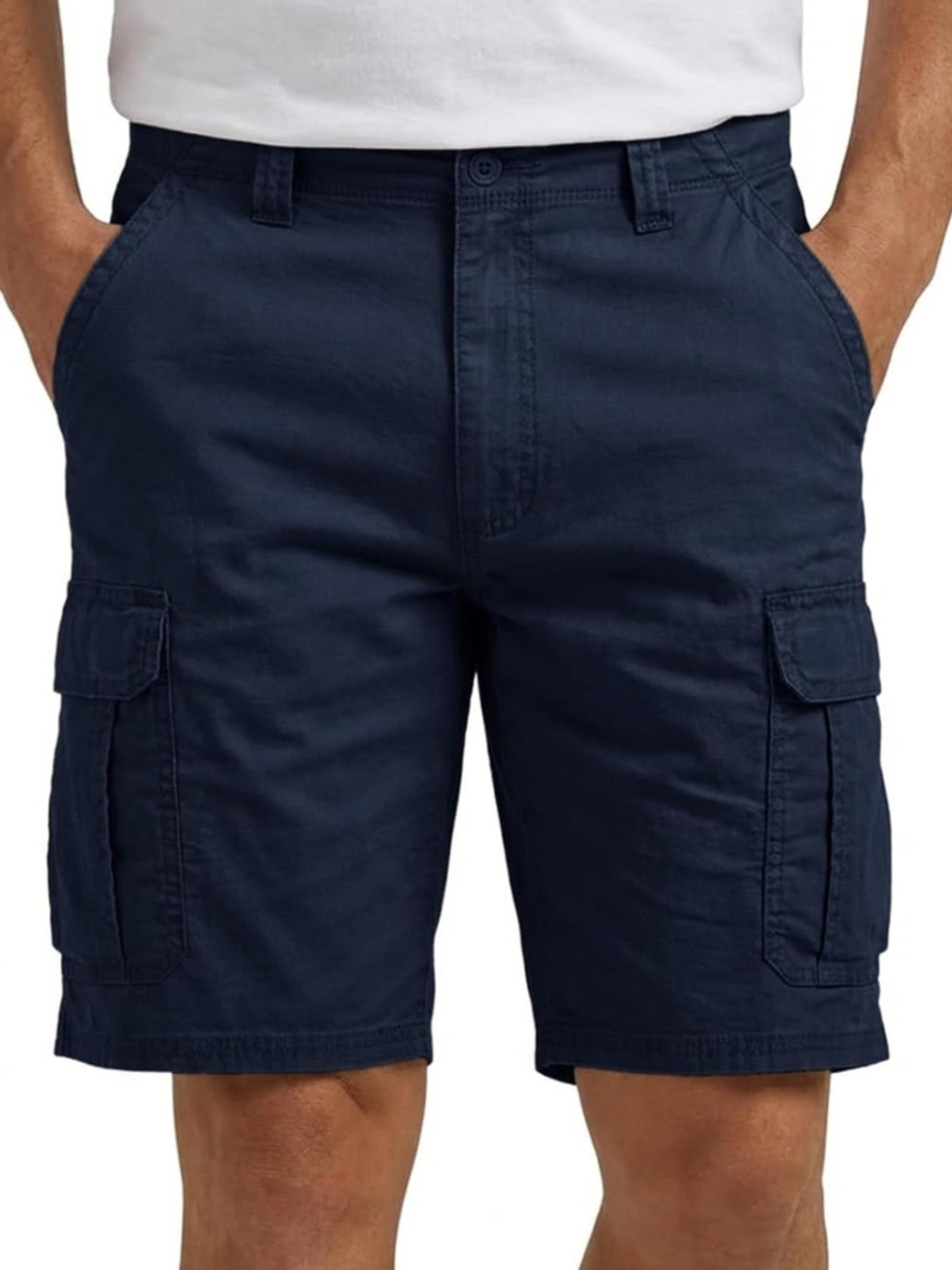 Nautica Men's Navy Cargo Shorts with Multiple Pockets